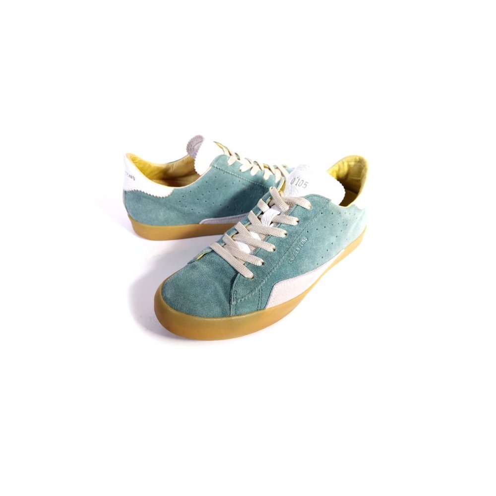 ZERO CENT CINQ Sneakers Womens 7.5 | 38 Eur Italian Suede *LOVELY*